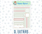 Kit 0244 - 7x9 - Daily Duo - Weekly Kit - December - Santas Village