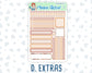 Kit 0298 - 7x9 - Daily Duo - Weekly Kit - October - Velvet Bloom