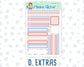 Kit 0273 - 7x9 - Daily Duo - Weekly Kit - July - Americana In Bloom