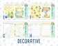 Kit 0227 - 7x9 - Daily Duo - Weekly Kit - July - Lemon Grove