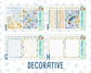 Kit 0265 - 7x9 - Daily Duo - Weekly Kit - May - Honeybee Sky