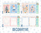 Kit 0305 - 7x9 - Daily Duo - Weekly Kit - December - Sugarplum Parade