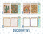 Kit 0243 - 7x9 - Daily Duo - Weekly Kit - November - Boho Autumn