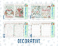 Kit 0245 - 7x9 - Daily Duo - Weekly Kit - December - Vintage Christmas
