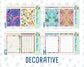 Kit 0226 - 7x9 - Daily Duo - Weekly Kit - July - Tropical Whimsy