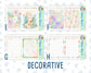 Kit 0260 - 7x9 - Daily Duo - Weekly Kit - April  - Pastel Egg Hunt