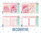Kit 0254 - 7x9 - Daily Duo - Weekly Kit - February - Valentine Village