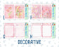 Kit 0253 - 7x9 - Daily Duo - Weekly Kit - February - Rosy Daydreams