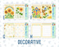 Kit 0229 - 7x9 - Daily Duo - Weekly Kit - August - Golden Faces