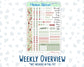 Kit 0244 - 7x9 - Daily Duo - Weekly Kit - December - Santas Village