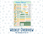 Kit 0226 - 7x9 - Daily Duo - Weekly Kit - July - Tropical Whimsy