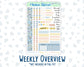 Kit 0265 - 7x9 - Daily Duo - Weekly Kit - May - Honeybee Sky