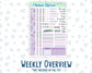 Kit 0263 - 7x9 - Daily Duo - Weekly Kit - April - Lavender Drift
