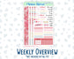 Kit 0254 - 7x9 - Daily Duo - Weekly Kit - February - Valentine Village