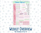 Kit 0253 - 7x9 - Daily Duo - Weekly Kit - February - Rosy Daydreams