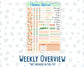 Kit 0228 - 7x9 - Daily Duo - Weekly Kit - August - Just Peachy