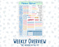 Kit 0305 - 7x9 - Daily Duo - Weekly Kit - December - Sugarplum Parade