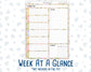 Kit 0280 - 7x9 - Daily Duo - Weekly Kit - Half Past Six In August