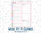Kit 0262 - 7x9 - Daily Duo - Weekly Kit - April - Spring Puffs