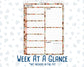 Kit 0296 - 7x9 - Daily Duo - Weekly Kit - September - Coffee Break
