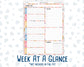 Kit 0305 - 7x9 - Daily Duo - Weekly Kit - December - Sugarplum Parade