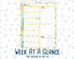 Kit 0227 - 7x9 - Daily Duo - Weekly Kit - July - Lemon Grove