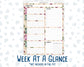 Kit 0307 - 7x9 - Daily Duo - Weekly Kit - December - Velvet Hearth