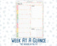 Kit 0260 - 7x9 - Daily Duo - Weekly Kit - April  - Pastel Egg Hunt