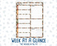 Kit 0298 - 7x9 - Daily Duo - Weekly Kit - October - Velvet Bloom