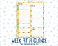 Kit 0277 - 7x9 - Daily Duo - Weekly Kit - August - Sunflower Drama Club