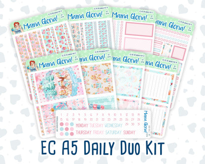 Kit 0246 - A5 - Daily Duo - Weekly Kit - December - Gingerbread Sweets