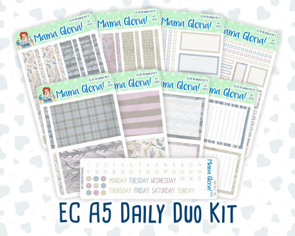 Kit 0250 - A5 - Daily Duo - Weekly Kit - Quiet January