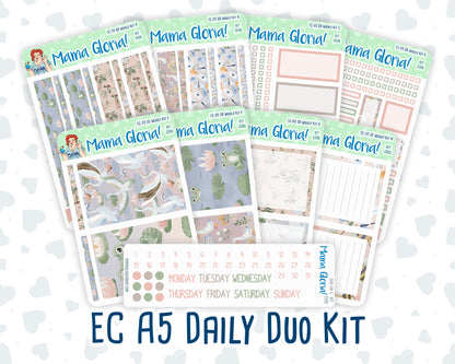Kit 0266 - A5 - Daily Duo - Weekly Kit - May - Froggy Lake Picnic