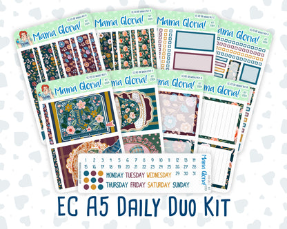 Kit 0304 - A5 - Daily Duo - Weekly Kit - November - Autumn In Bloom