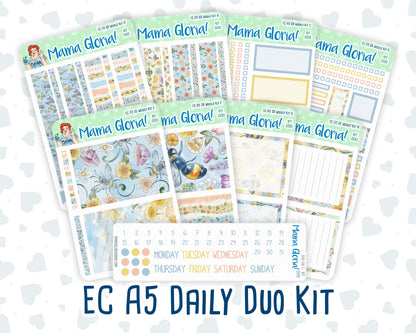 Kit 0265 - A5 - Daily Duo - Weekly Kit - May - Honeybee Sky