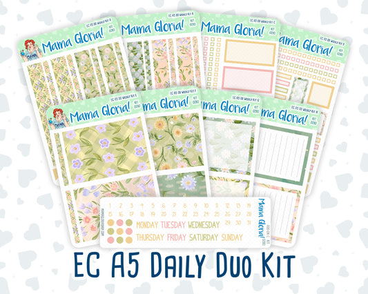 Kit 0280 - A5 - Daily Duo - Weekly Kit - Half Past Six In August