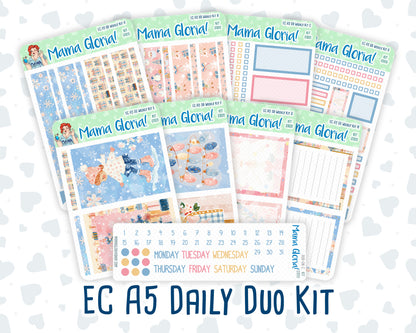 Kit 0305 - A5 - Daily Duo - Weekly Kit - December - Sugarplum Parade