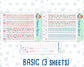 Kit 0246 - A5 - Daily Duo - Weekly Kit - December - Gingerbread Sweets