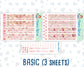 Kit 0294 - A5 - Daily Duo - Weekly Kit - September - Rosy Reveria
