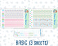 Kit 0262 - A5 - Daily Duo - Weekly Kit - April - Spring Puffs