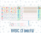 Kit 0225 - A5 - Daily Duo - Weekly Kit - July - Carnival Joy