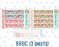 Kit 0276 - A5 - Daily Duo - Weekly Kit - July - Melon Crush