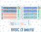 Kit 0268 - A5 - Daily Duo - Weekly Kit - June - Sea Sweeties