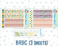 Kit 0226 - A5 - Daily Duo - Weekly Kit - July - Tropical Whimsy