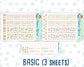 Kit 0260 - A5 - Daily Duo - Weekly Kit - April - Pastel Egg Hunt