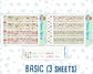 Kit 0244 - A5 - Daily Duo - Weekly Kit - December - Santas Village