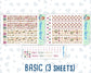 Kit 0307 - A5 - Daily Duo - Weekly Kit - December - Velvet Hearth