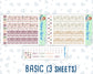 Kit 0293 - A5 - Daily Duo - Weekly Kit - September - Fleur de Provence
