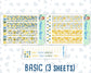 Kit 0274 - A5 - Daily Duo - Weekly Kit - July - Sunny Lemon Shore