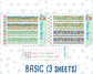 Kit 0267 - A5 - Daily Duo - Weekly Kit - May - Flowers For Mama
